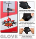 Delta Billiard Glove - Left Hand, Red 061-012-RD