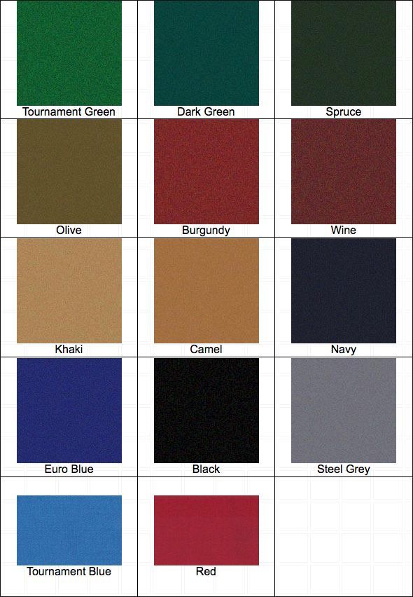 New 10' Proform High Speed Pool Table Cloth Felt - Euro Blue - Ships Fast