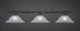 Toltec 373-DG-53615 Oxford 3 Bulbs Bar Billiards Pool Table Island Light