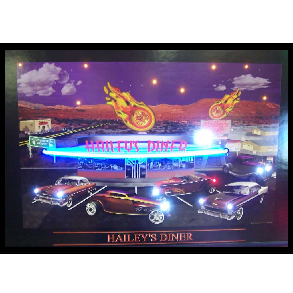 Haileys Diner Neon/Led Picture