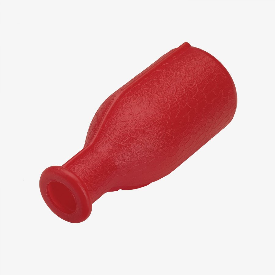 Red Plastic Tally Bottle