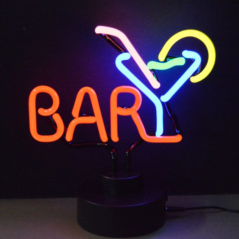 Bar Martini  Neon Sculpture