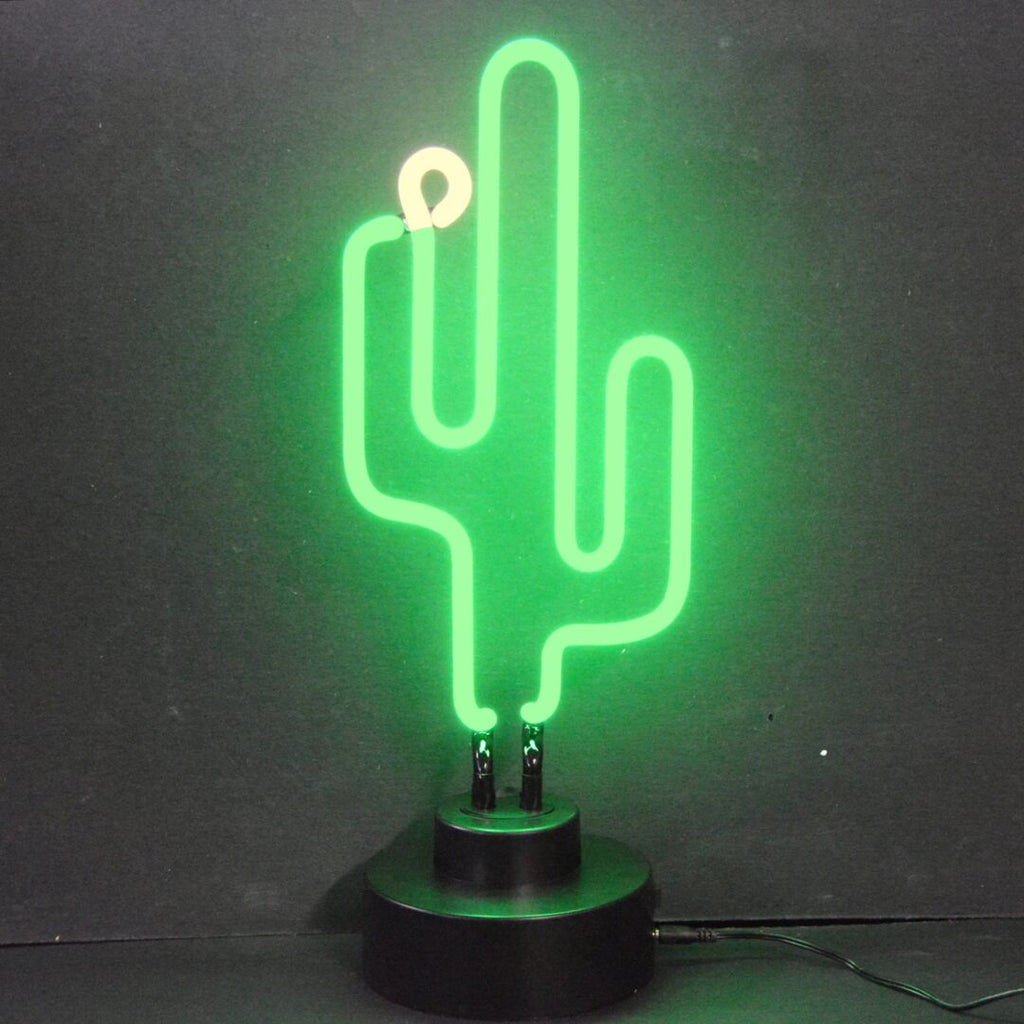 Cactus Neon Sculpture