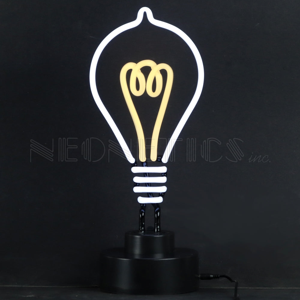 Light Bulb Neon Sculpture