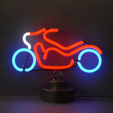 Motorcycle Neon Sculpture