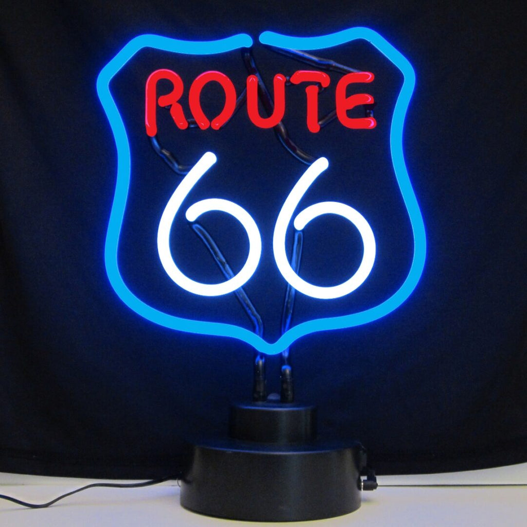 Route 66 Neon Sculpture