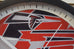 508-1030 Atlanta Falcons Modern Design Fit Clock