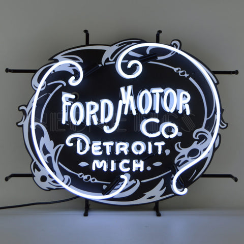 Ford Motor Company 1903 Heritage Emblem Neon Sign