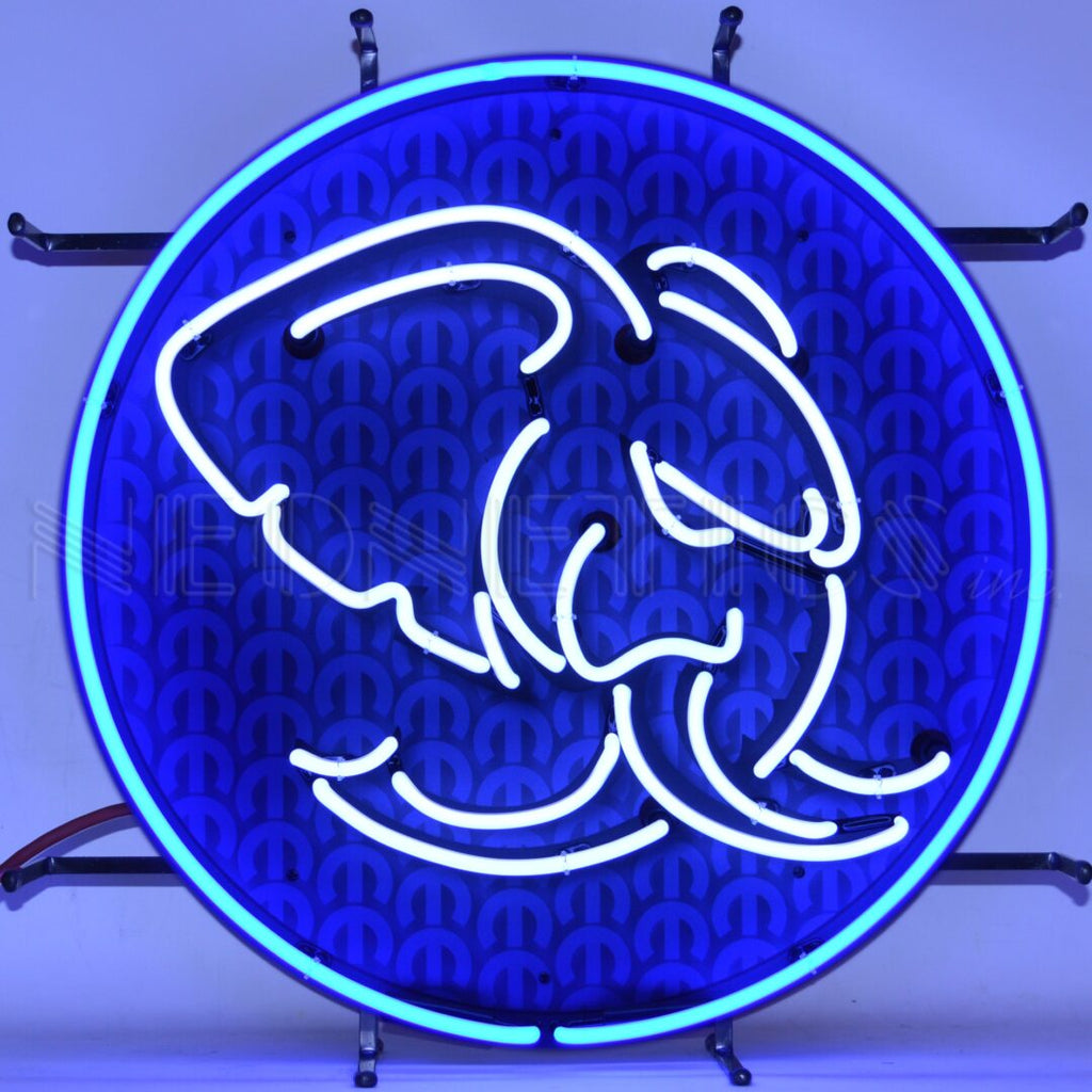 Hellephant Hemi Mopar Neon Sign