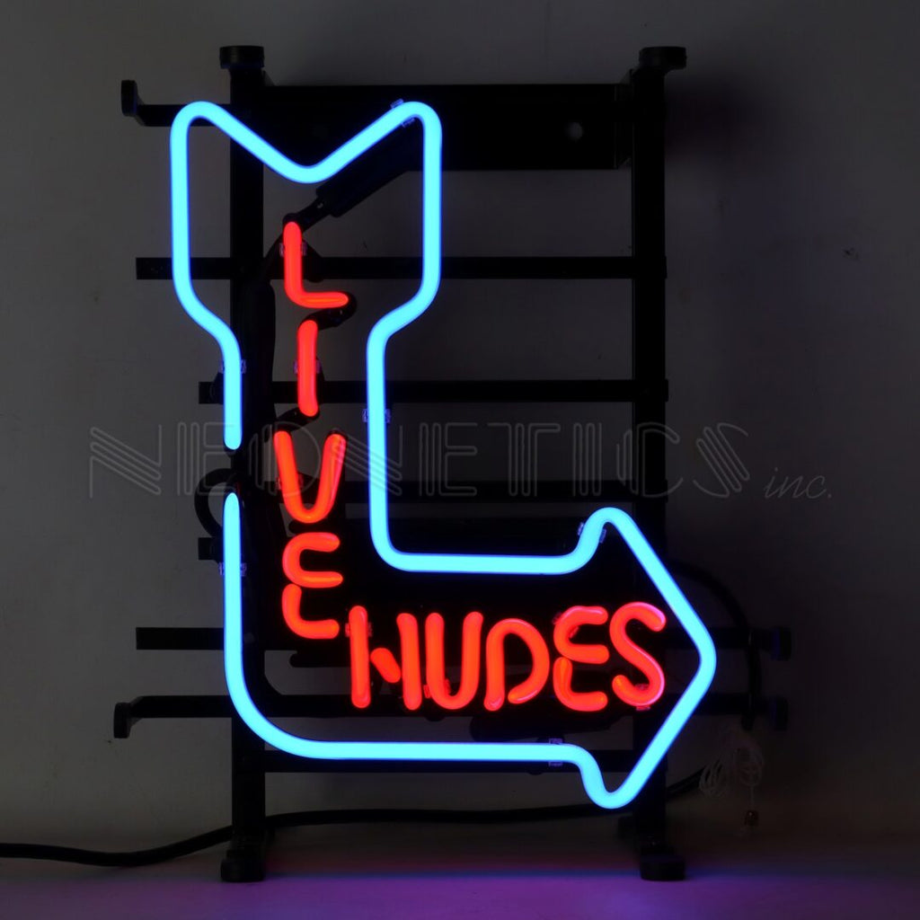 Live Nudes Junior Neon Sign