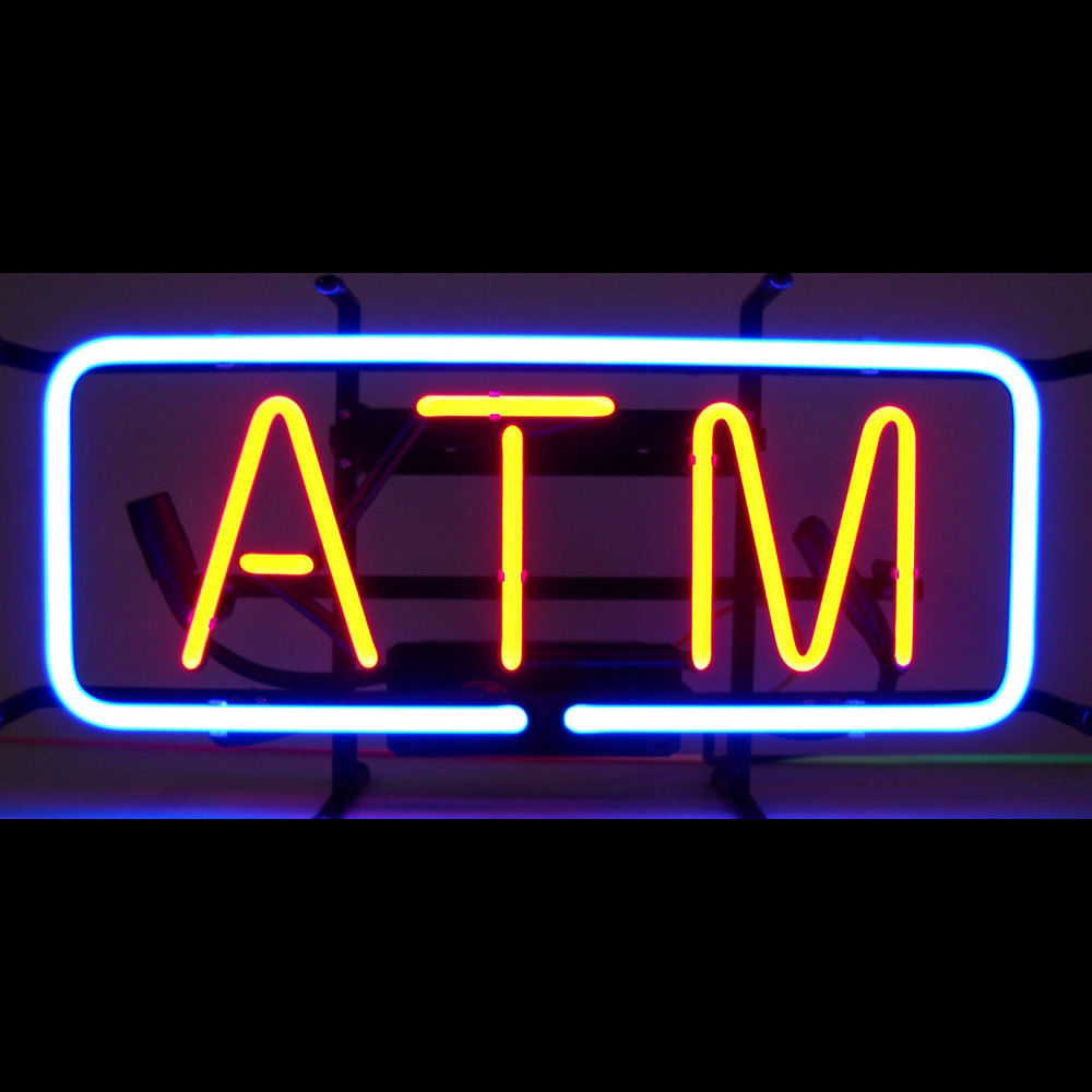 Atm Neon Sign