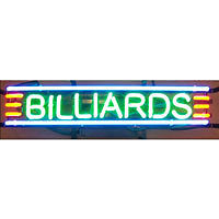 Billiards Neon Sign Big