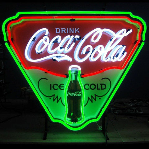 Coca-Cola Ice Cold Shield Neon Sign