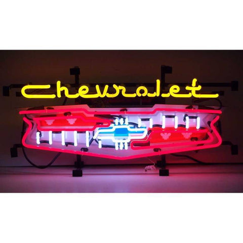 Chevrolet Grill Neon Sign