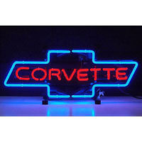 Corvette Bowtie Neon Sign