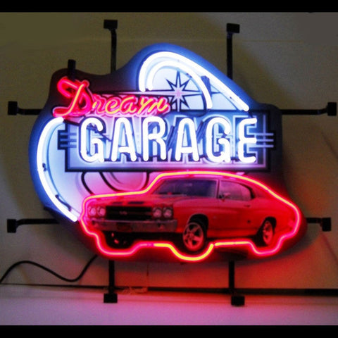 Dream Garage Chevy Chevelle Ss Neon Sign