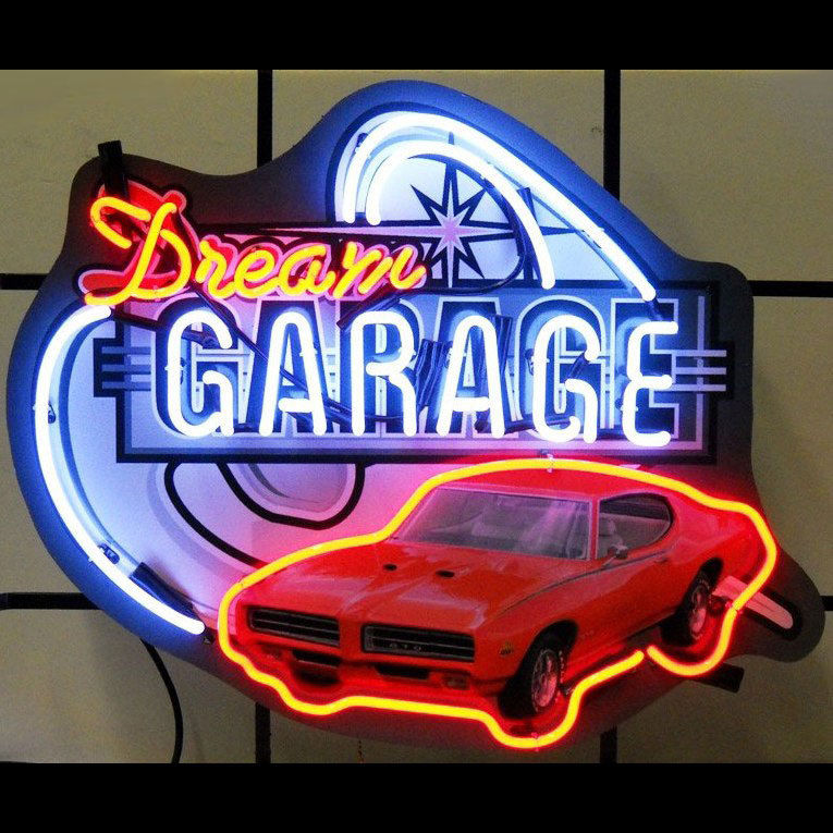 Dream Garage Gto Neon Sign