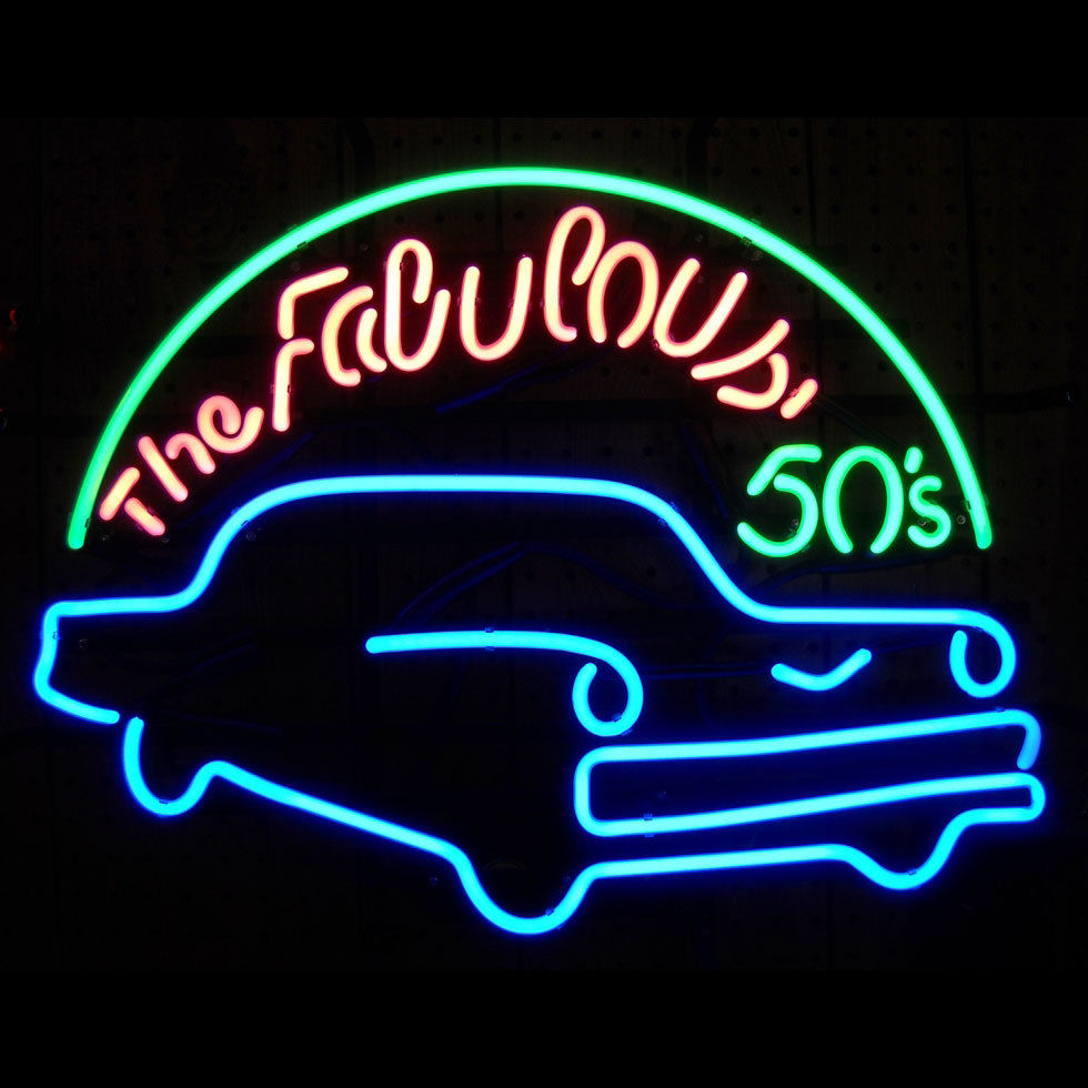 Fabulous 50'S Neon Sign