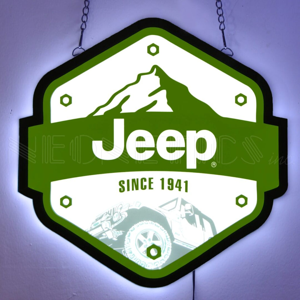 Slim Led - Jeep Since 1941 Slim Led Sign