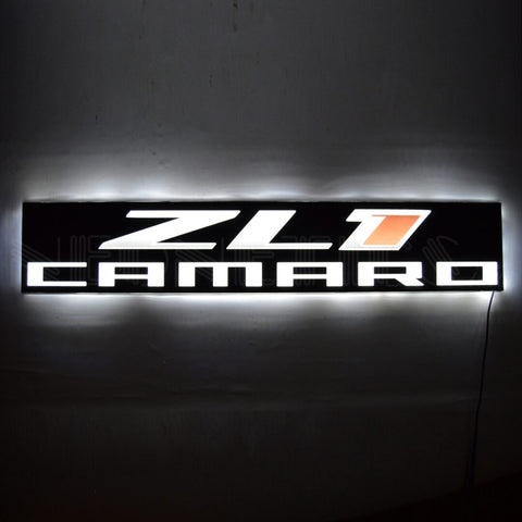 Slim Led - Zl1 Camaro Slim Led Sign