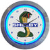 Shelby Cobra Ford Olp Mustang Neon Clock