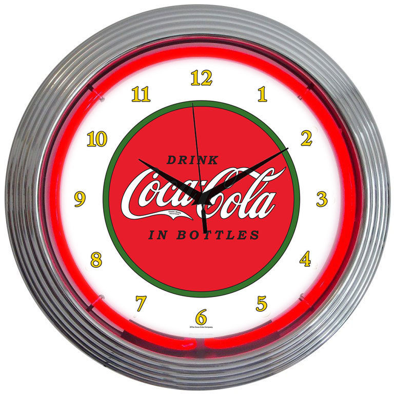 Coca-Cola 1910 Classic Neon Clock