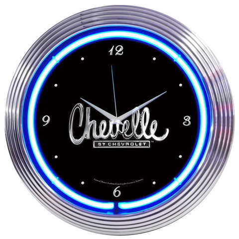 Chevelle Neon Clock