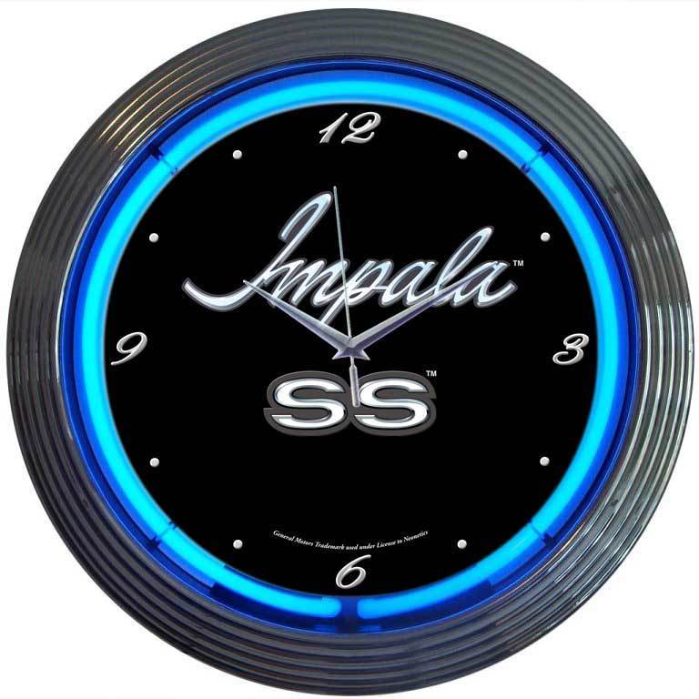 Impala Neon Clock