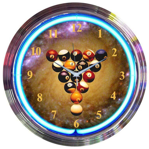 Neonetics 8Spball Neon Clock