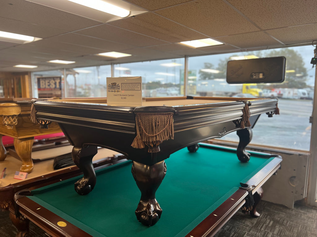 Used 8' Brunswick Camden Pool Table