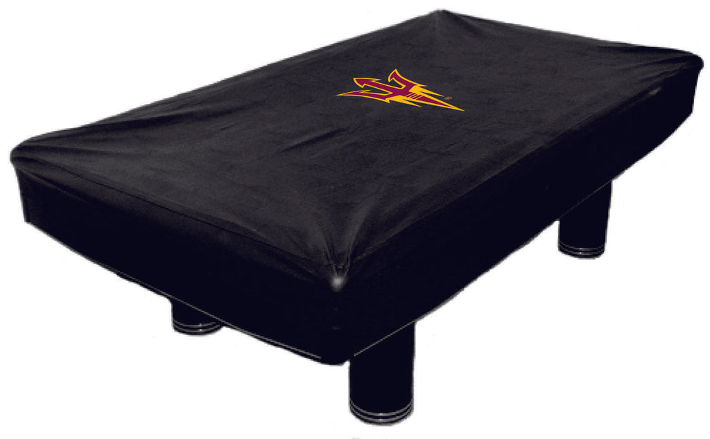 7 ft Arizona State Sun Devils ASUBTC100N-7 Fitted Billiard Pool Table Cover