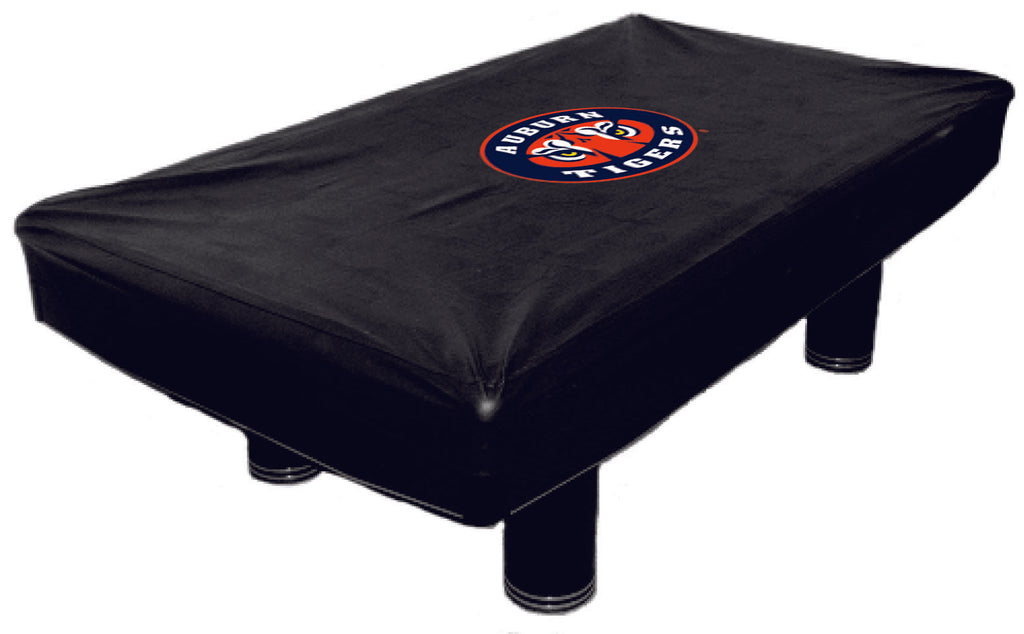 9 ft Auburn Tigers AUBBTC200N-9 Fitted Billiard Pool Table Cover