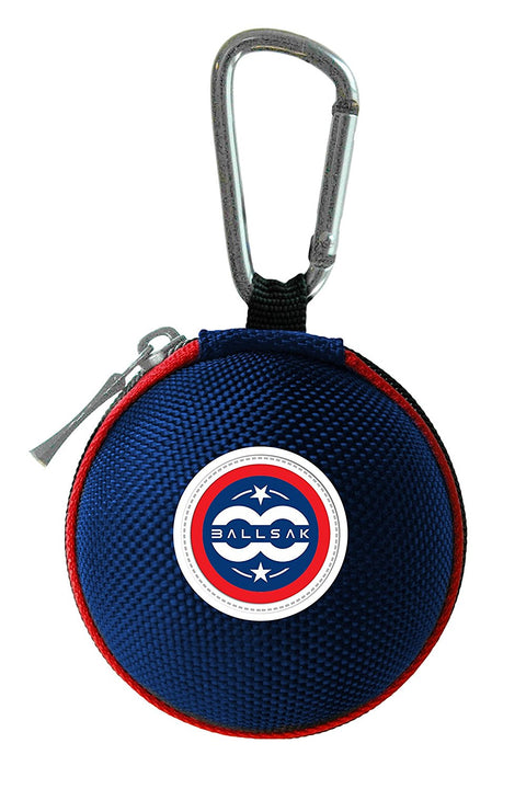 Ballsak Cue Ball Carrying Case (Red/White/Blue)