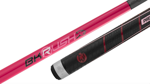 Predator BK Rush Two-Piece Limited Edition Pink Break Cue Stick - Sport Wrap