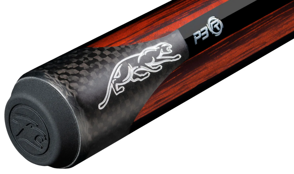 Predator P3 Red Tiger Pool Cue Stick w/ No Wrap (Butt Only)