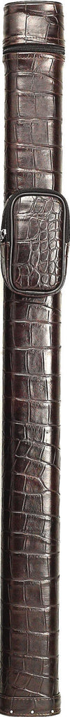 1x1 C111H Pool Cue Case - Brown Alligator