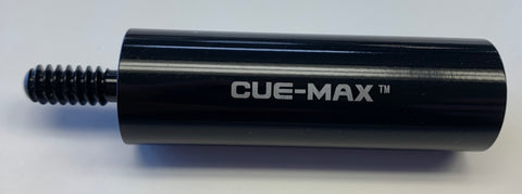 Cue-Max Original 5/16x14 Pool Cue Stick Extension 2.65" (2.2 oz), Black