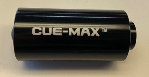 Cue-Max Original Uni-loc Pool Cue Stick Extension 1.65" (1.2 oz), Black