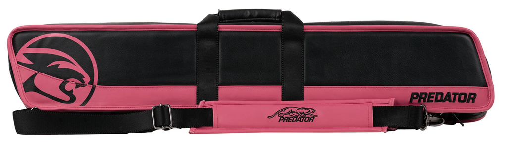 Predator Roadline 4x8 Black/Pink Soft Butterfly Billiards Pool Cue Stick Case