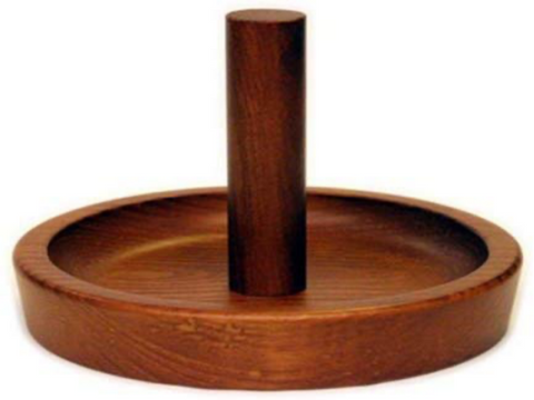 Cone Talc Bowl (Old World Mahogany)