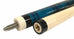 Dufferin D360 Blue Stained w/Black/White Design Pool Cue