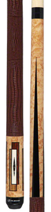 Players E2340 Antique Maple/Leather Wrap Pool Cue Stick