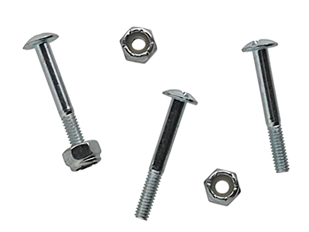 Action Foosball Screws/Nuts Silver Replacement Parts