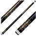 G4135 Players Black with White Recon Graphic 2 Pc. Pool Cue