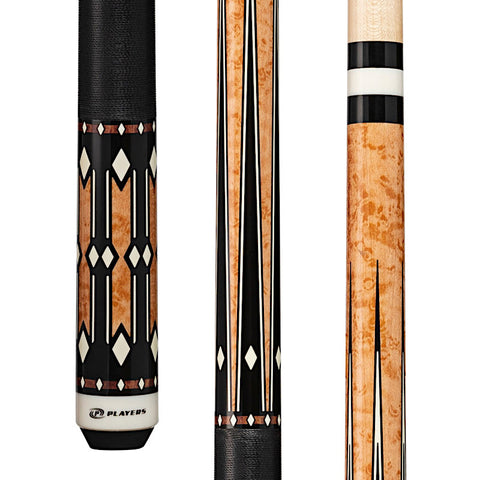 Players G-4142 Light Coffee Colored Billiards Pool Cue