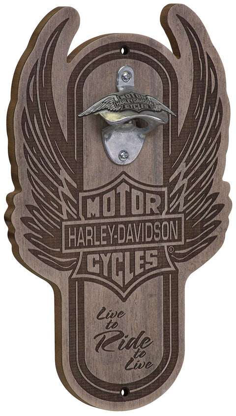 Harley-Davidson Winged B&S Magnetic Bottle Opener HDL-18570