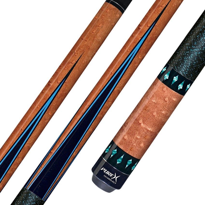 Pure X HXT30 58 in. Billiards Pool Cue Stick + Free Soft Case Included