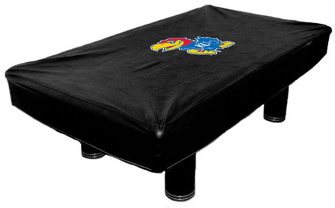 8 ft Kansas Jayhawks KANBTC100N-8 Fitted Billiard Pool Table Cover