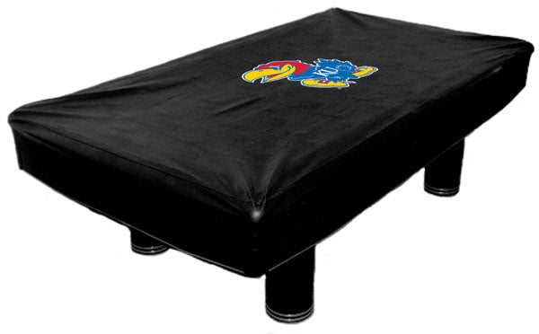 9 ft Kansas Jayhawks KANBTC100N-9 Fitted Billiard Pool Table Cover