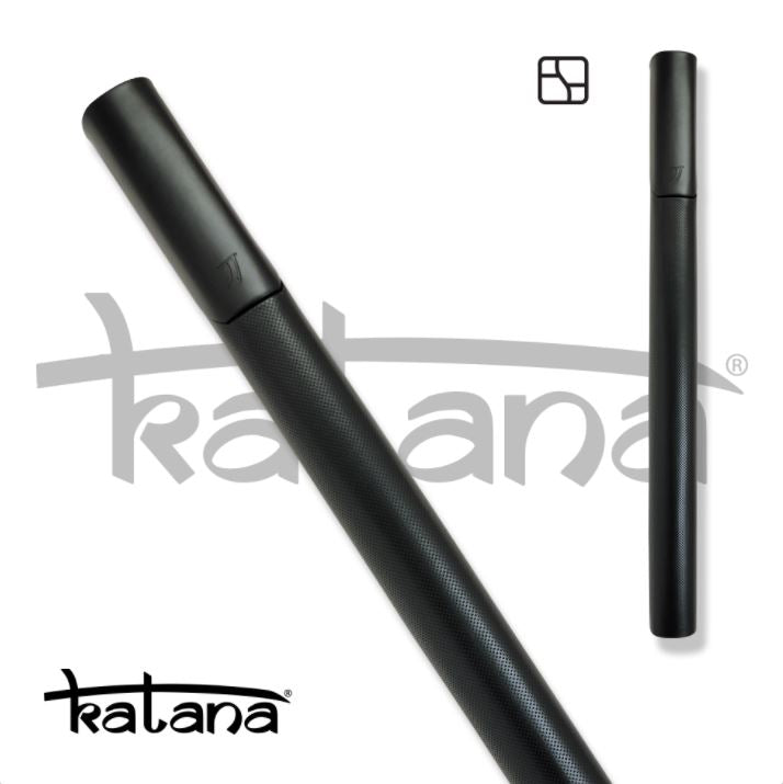 Katana KATC02 2Bx2S Black Billiards Pool Cue Stick Case